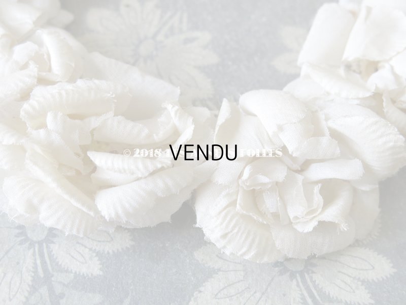 画像6: 1900年代 アンティーク 薔薇のヘッドリース ティアラ