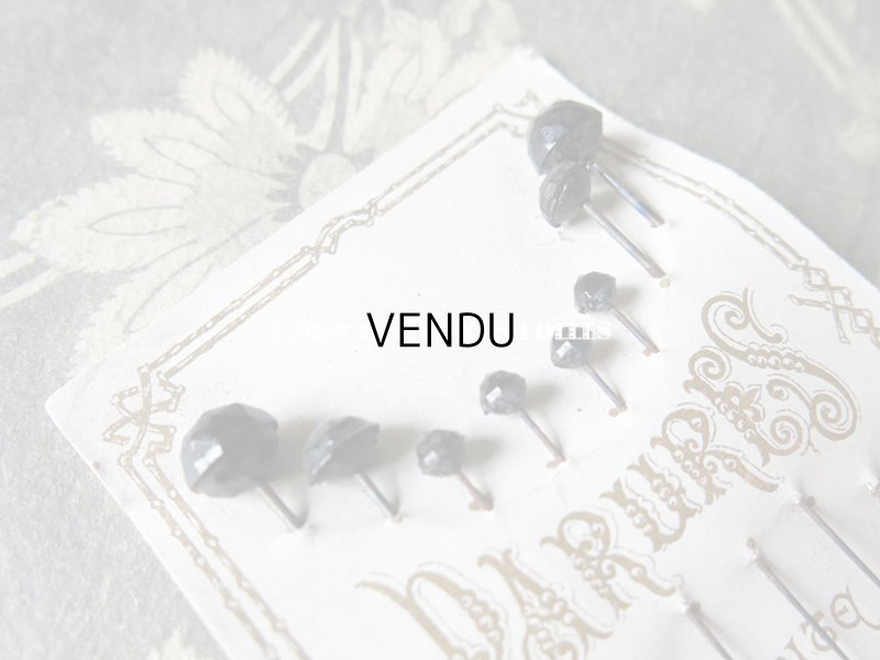 画像7: 19世紀末 アンティーク フレンチジェットのエパングル PARURES HAUTE NOUVEAUTE