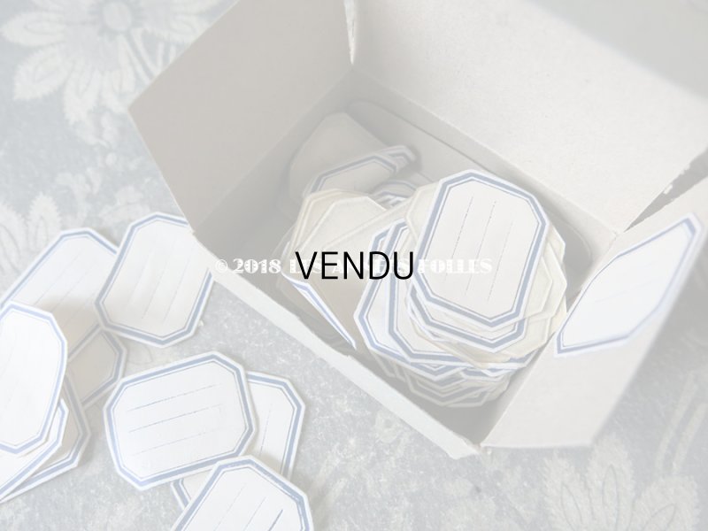 画像5: アンティーク メルスリーの小さなラベル 箱入り 