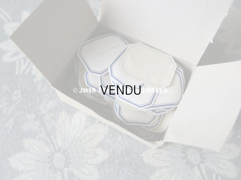 画像7: アンティーク メルスリーの小さなラベル 箱入り 