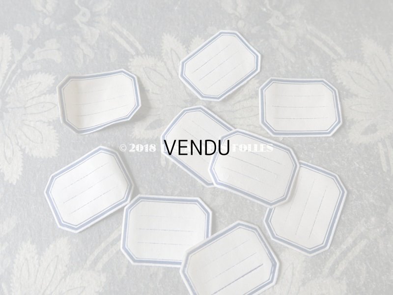 画像3: アンティーク メルスリーの小さなラベル 箱入り 