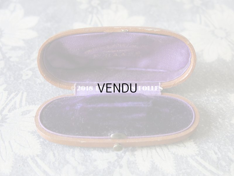 画像5: 19世紀末 アンティーク ジュエリーボックス 本革製