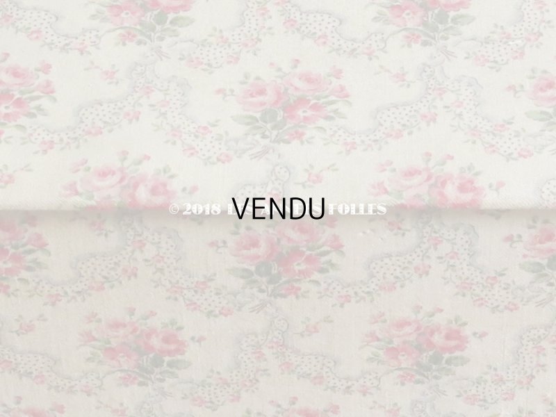 画像3: 1900年代 アンティーク 薔薇模様　大きなカルトナージュボックス 48×26×11.2cm