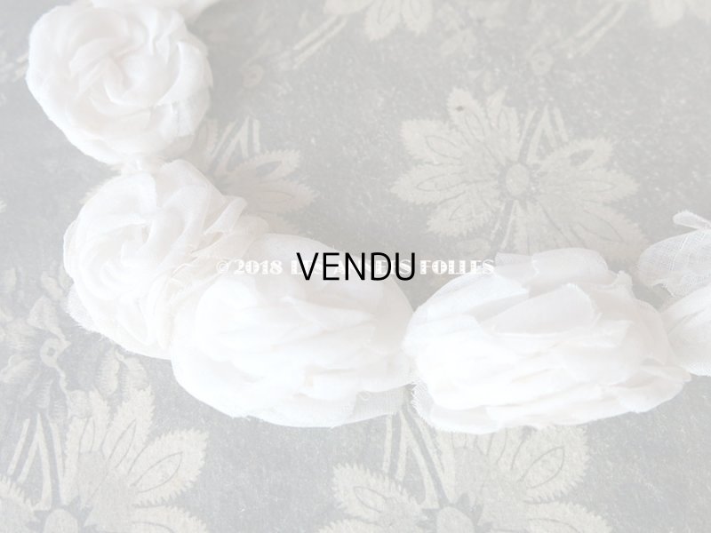 画像6: 1900年代 アンティーク 薔薇のヘッドリース ティアラ