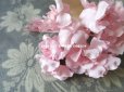 画像3: 1930年代 アンティーク ピンクの花のコサージュ ラベル付 デッドストック (3)