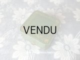 アンティーク ジュエリーボックス 金彩入り グリーン