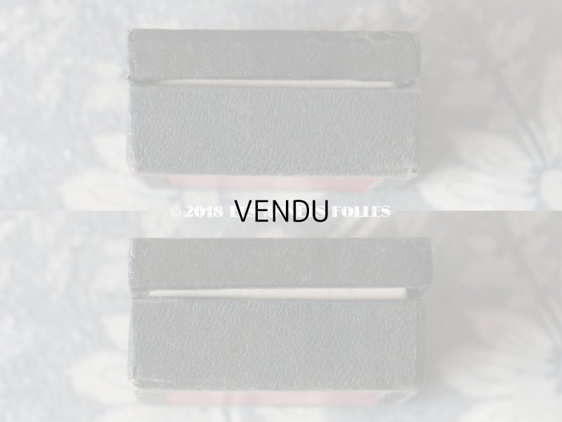 画像5: 19世紀 アンティーク 硝子の蓋の紙箱 ラベル付 ビーズ＆ラインストーン