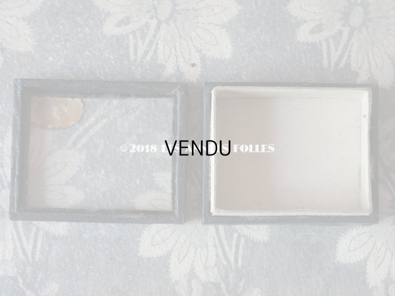 画像6: 19世紀 アンティーク 硝子の蓋の紙箱 ラベル付 ビーズ&ラインストーン