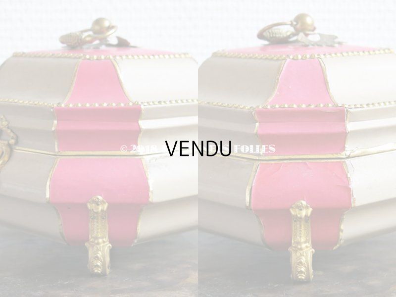 画像7: 19世紀 アンティーク ナポレオン3世時代 お菓子箱  ドラジェ & チョコレート 