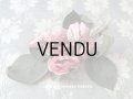 1900年代 アンティーク ピンクの薔薇のブーケのコサージュ 