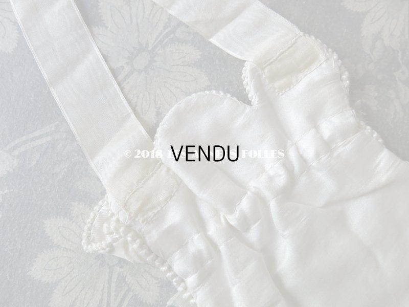 画像9: 1900年代 アンティーク シルク製 コミュニオンのオモニエール