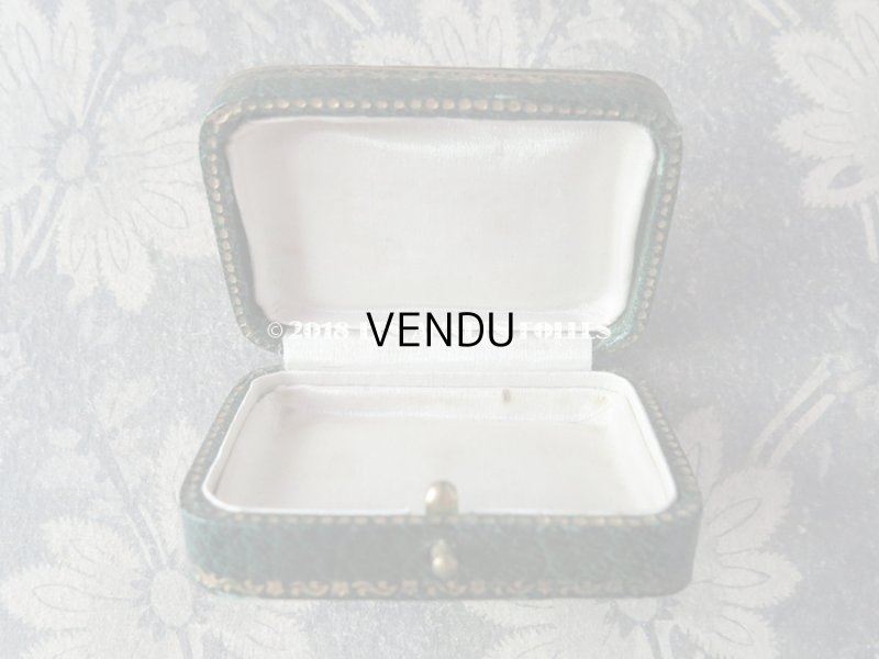 画像8: アンティーク ジュエリーボックス ダークグリーン