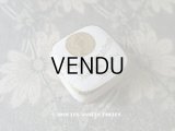 アンティーク とても小さなパウダーボックス POUDRE DE PERLES FINES - BARDIN & CIE PARIS -