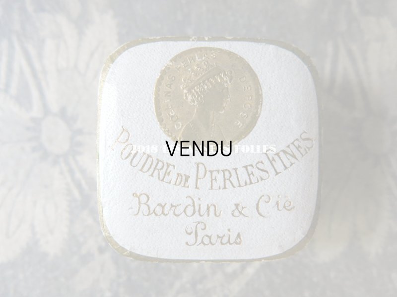 画像3: アンティーク とても小さなパウダーボックス POUDRE DE PERLES FINES - BARDIN & CIE PARIS -