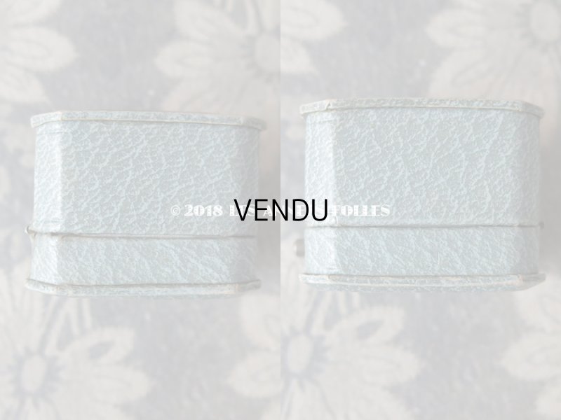 画像7: アンティーク ジュエリーボックス リングケース ブルーグレー