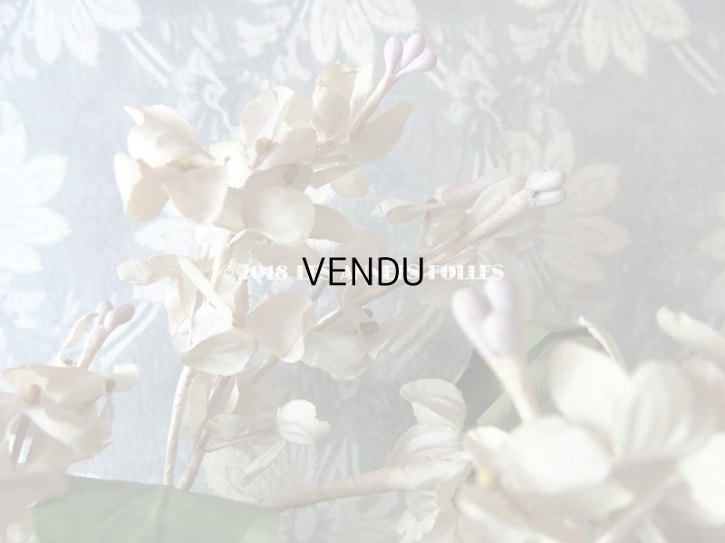 画像7: アンティーク コサージュ  ライラック 薄紫