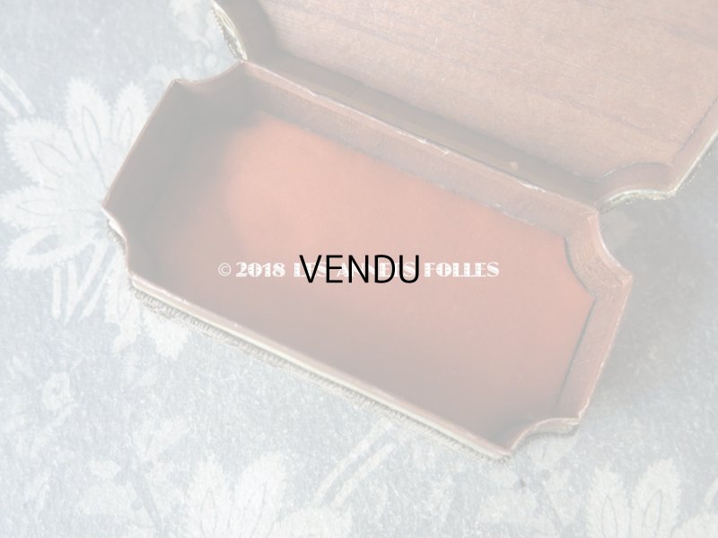 画像8: 19世紀末 アンティーク ロココモチーフの小物入れ