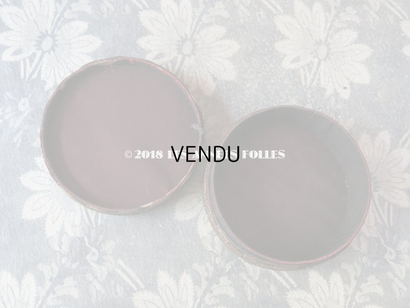 画像3: 19世紀末 アンティーク 6色のロココトリム&金糸のトリムのお菓子箱