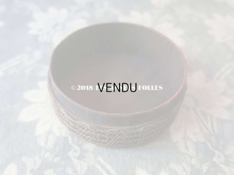 画像4: 19世紀末 アンティーク 6色のロココトリム&金糸のトリムのお菓子箱