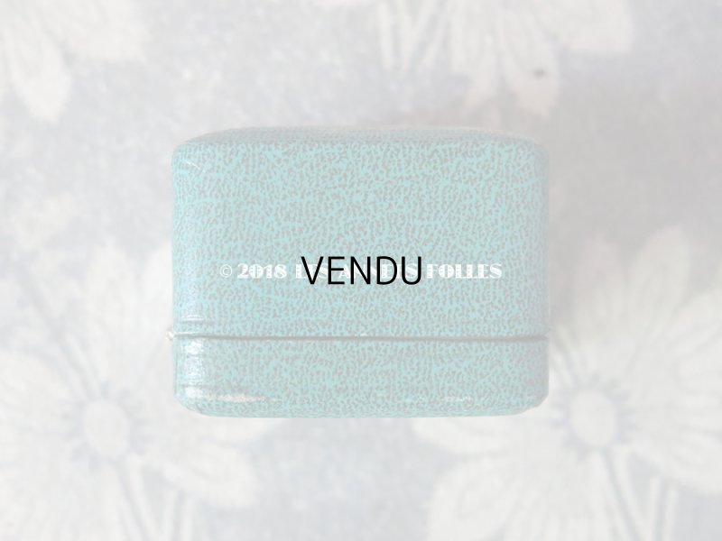 画像7: アンティーク 鈴蘭のジュエリーボックス ターコイズブルー