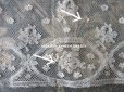 画像11: 1900年代 アンティーク 薔薇模様 手編みのレース 1.39m 