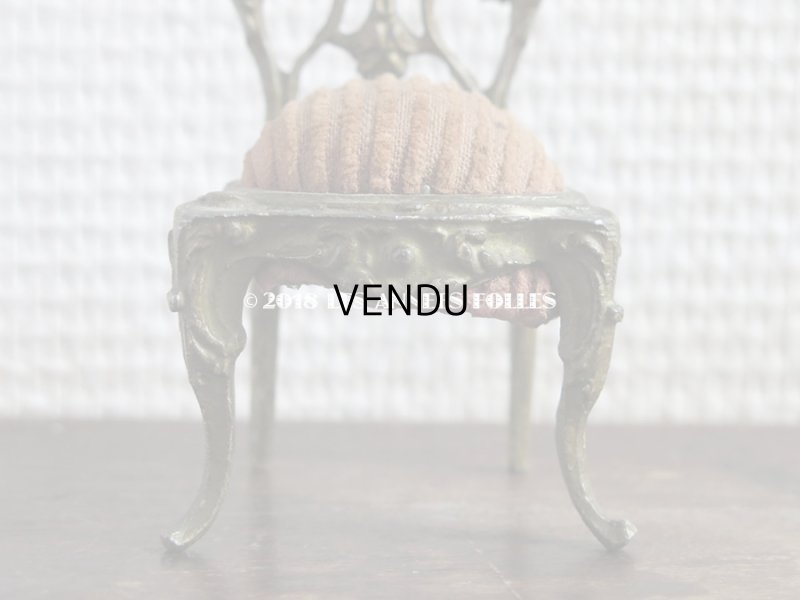 画像7: アンティーク アンティーク 懐中時計用 椅子型 ジュエリースタンド　懐中時計スタンド