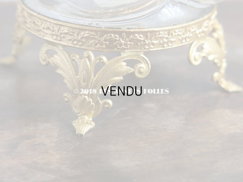 画像7: 19世紀 アンティーク 新品同様 ジュエリーボックス　花＆木の実のガーランド