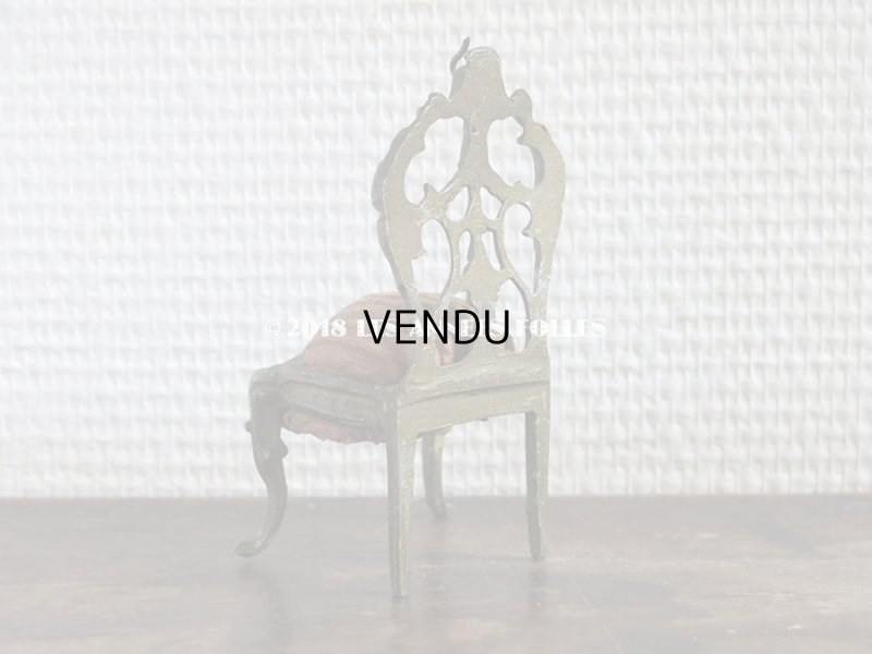 画像4: アンティーク アンティーク 懐中時計用 椅子型 ジュエリースタンド　懐中時計スタンド