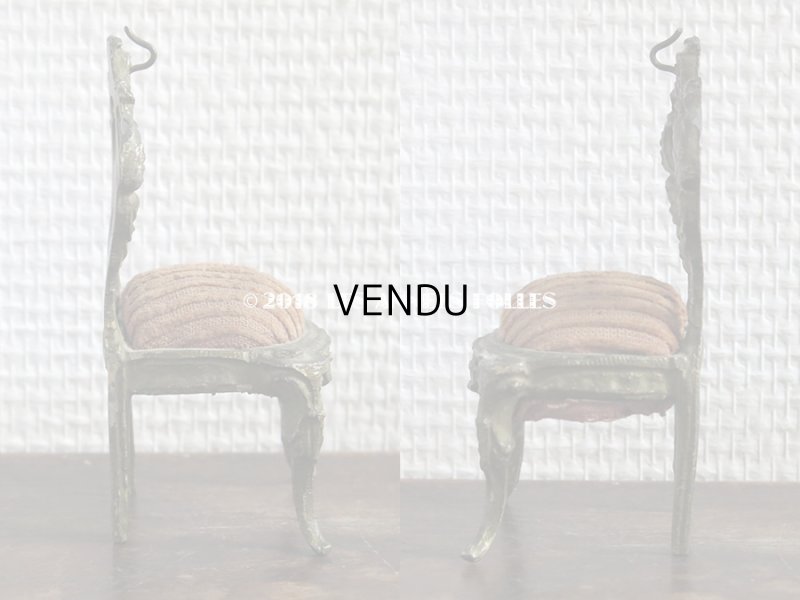 画像5: アンティーク アンティーク 懐中時計用 椅子型 ジュエリースタンド　懐中時計スタンド