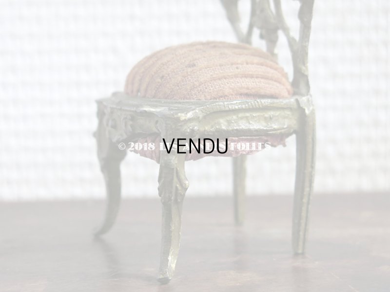 画像8: アンティーク アンティーク 懐中時計用 椅子型 ジュエリースタンド　懐中時計スタンド