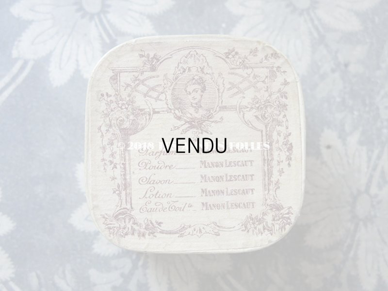 画像3: アンティーク パウダーボックス POUDRE MANON LESCAUT - A. BOURJOIS&CIE PARIS -