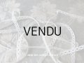 1900年代 アンティーク 5mm幅 レース 格子編み 2.45m