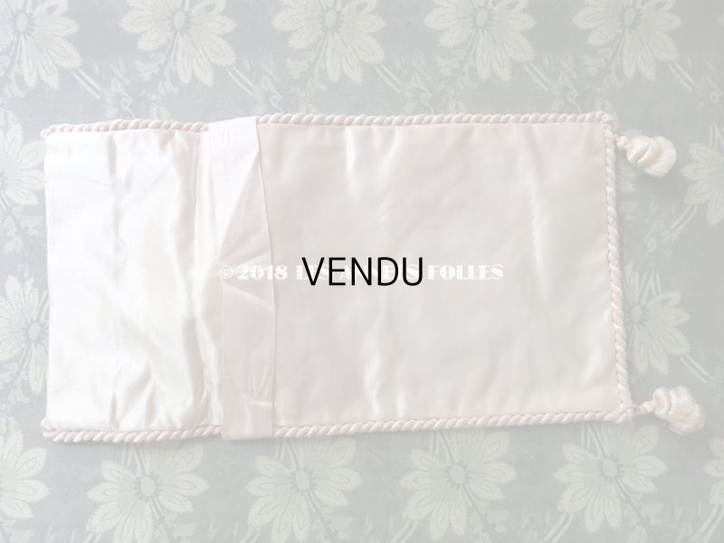 画像3: 未使用 1900年代 アンティーク 【 ショコラ・フランソワ・ マルキ 】　のお菓子袋  シルク製 - CHOCOLAT FRANCOIS MARQUIS PARIS -