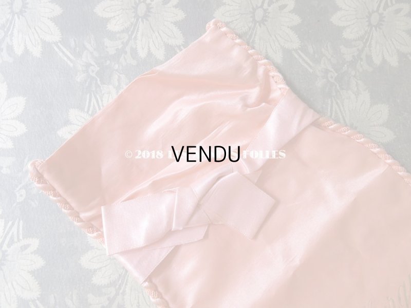 画像10: 未使用 1900年代 アンティーク 【 ショコラ・フランソワ・ マルキ 】　のお菓子袋  シルク製 - CHOCOLAT FRANCOIS MARQUIS PARIS -