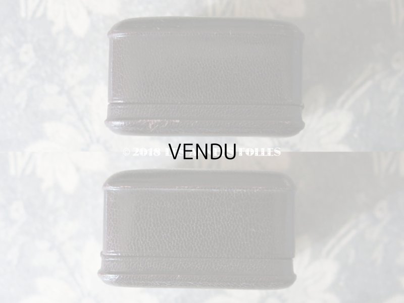 画像6: アンティーク 本革 ジュエリーボックス 王冠 & モノグラム　【MB】 