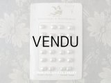 19世紀 アンティーク ガラス製 パールボタン  8mm  24ピース