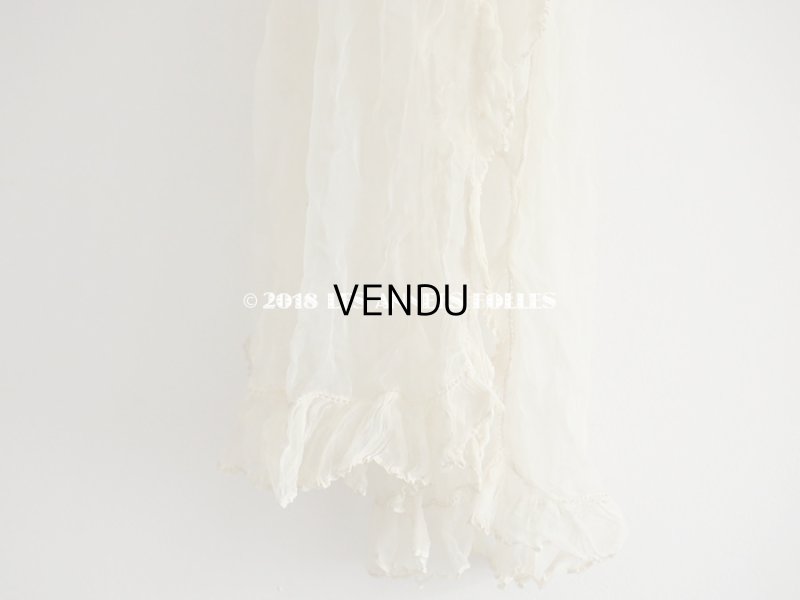 画像9: アンティーク マリアージュのヘッドドレス シルクオーガンジーのフリル