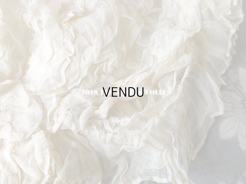 画像15: アンティーク マリアージュのヘッドドレス シルクオーガンジーのフリル