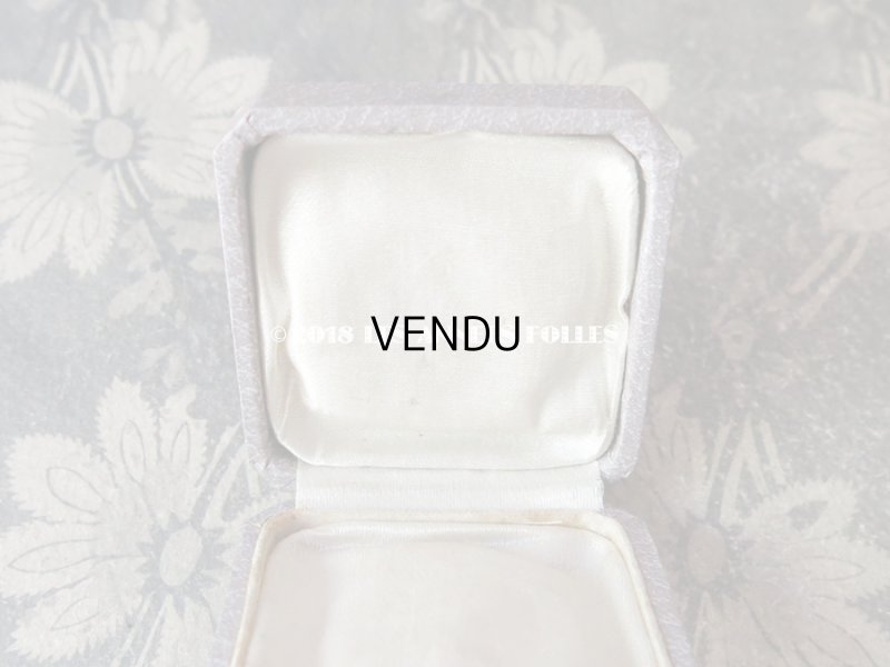 画像9: アンティーク ジュエリーボックス 金彩入り スモーキーパープル