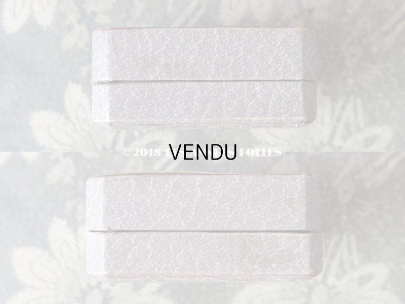 画像6: アンティーク ジュエリーボックス 金彩入り スモーキーパープル