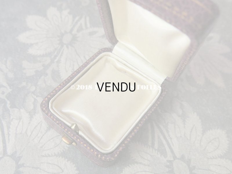 画像8: アンティーク ジュエリーボックス 金彩入り パープル