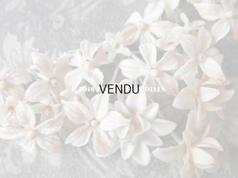 画像6: 1900年代 アンティーク ワックスフラワーのヘッドリース オレンジブロッサム ウェディング 結婚式 ティアラ