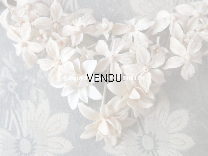 画像7: 1900年代 アンティーク ワックスフラワーのヘッドリース オレンジブロッサム ウェディング 結婚式 ティアラ