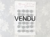 アンティーク シルク製 くるみボタン 14mm  24ピース