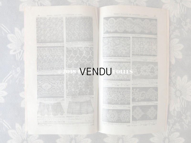 画像4: 1904年 アンティーク プランタンのカタログ レース&グローブ LUNDI 22 FEVRIER 1904 - AU PRINTEMPS -