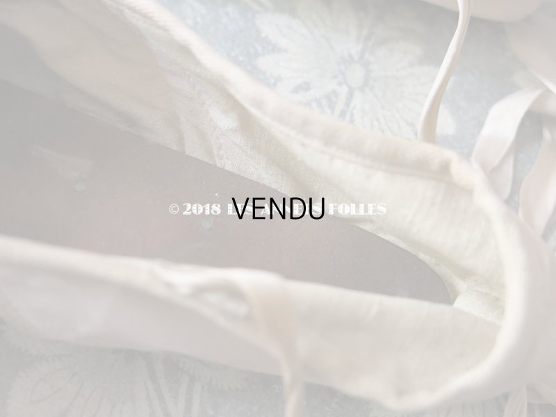 画像8: アンティーク 少女用 バレエシューズ パールピンク