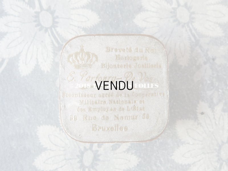 画像3: 1900年代 アンティーク 王冠のジュエリーボックス シルバー