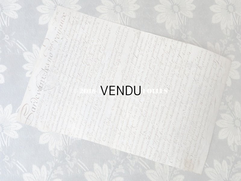 画像3: 19世紀 アンティーク　パルシュマン 羊皮紙の古文書