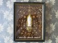 画像1: 19世紀 アンティーク ルリケール　聖遺物のガラスフレーム  聖人の遺品 (1)