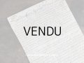 19世紀 アンティーク　パルシュマン 羊皮紙の古文書